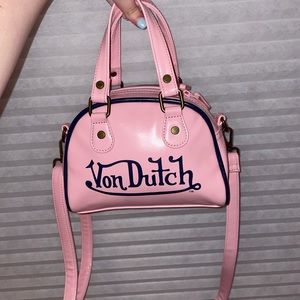 Von Dutch  pink mini bag